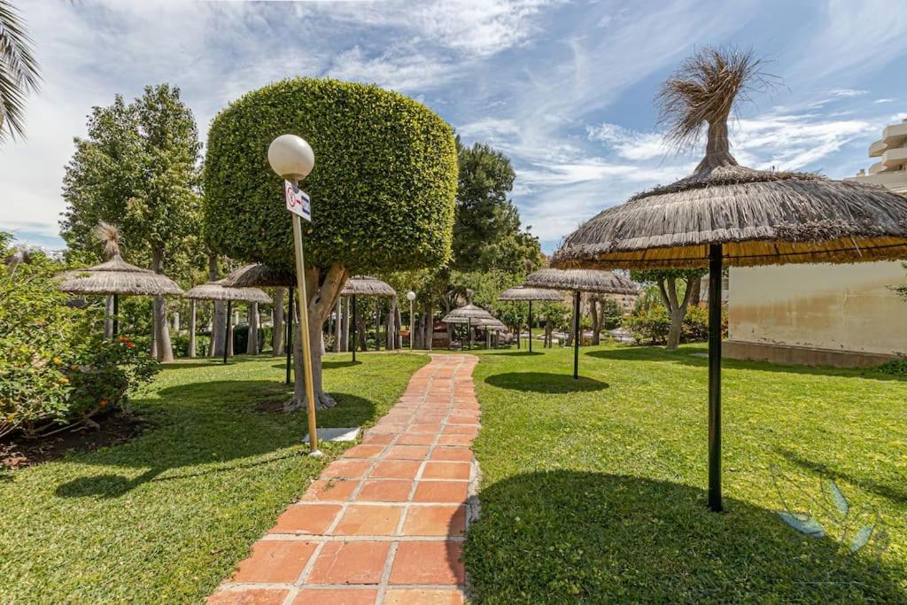 Wonderful Apt With Water Park And Sea Views Benalmadena Exterior photo